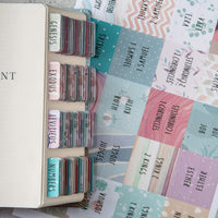 84 Bible Tabs (Large Print, Easy to Read)